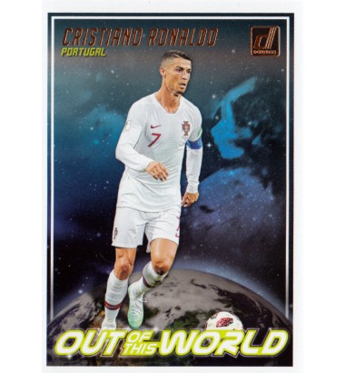 DONRUSS SOCCER 2018-2019 Out of This World Cristiano Ronaldo (Portugal)